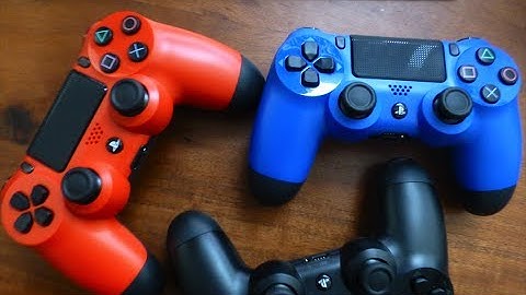[unboxing] Magma Red and Wave Blue Dualshock 4 controllers