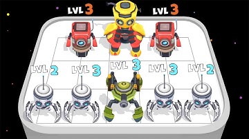 MERGE MASTER ROBOT - Android Game #mergebattle (Part 02)