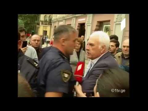 აკაკი მინაშვილმა შალვა ოგბაიძეს ხელი დაარტყა