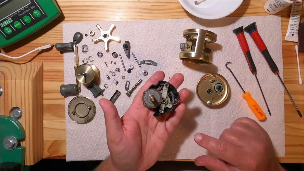 Shimano Calcutta 250 Disassembly #reelmaintenance #shimano - YouTube