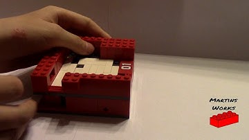 How to make big lego puzzle box
