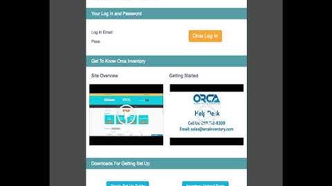 Orca Getting Started