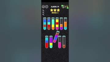 color water sort 3D level 77