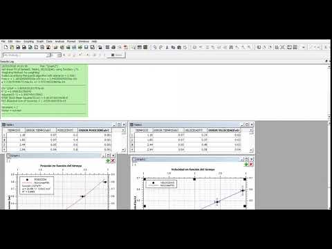 Análisis de regresión 02 en QtiPlot - YouTube