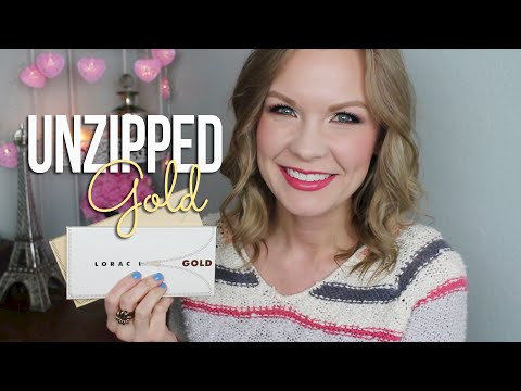 Video: Lorac Unzipped Gold Eyeshadow Palette Xem lại