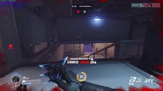 Genji - Deflect headshot on a Widow!