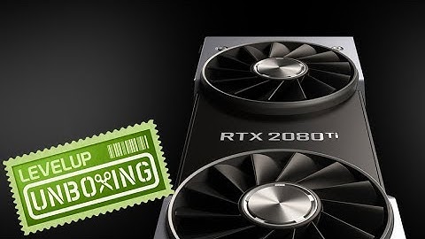 UNBOXING: GeForce RTX 2080 y 2080 Ti - Founders Edition
