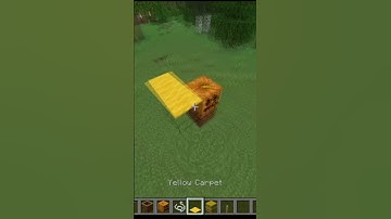 Minecraft Scarecrow Tutorial #shorts