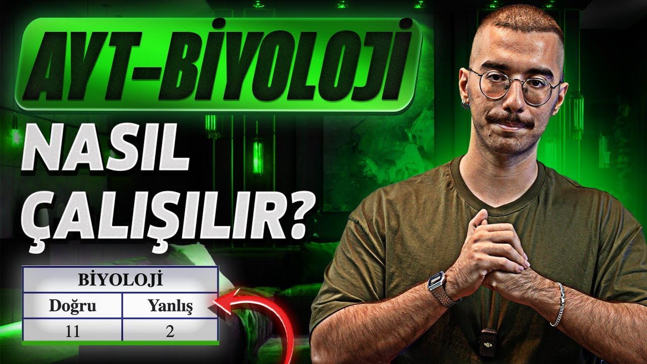 AYT BİYOLOJİ NASIL ÇALIŞILIR? | #yks #yks2025