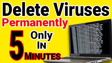 How to Remove Virus from Laptop | How to remove virus from Computer Without Antivirus in Hindi