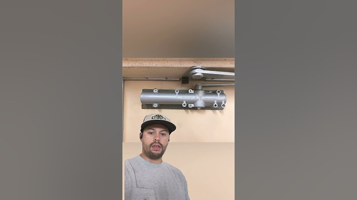 669g Door Closer Identification #shorts #doors