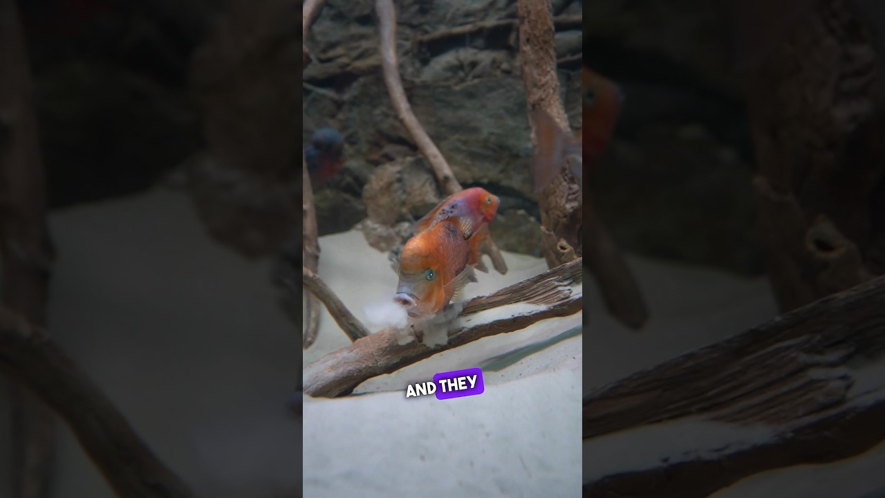 Dominant pair of Vieja melanura in 2000 gallon community tank 🔥 