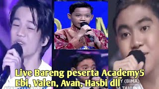 🔴 Live Bareng Academy 5,‼️Ebi Bima, Hasbi, Valen dan Avan, malah tanya Sridevi, Yadi dan Wiranti