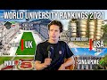 The Official WORLD University Rankings 2021 (Reacting to Best & Worst Universities!)