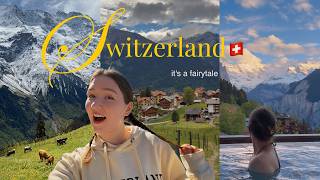 Full My First Time in Switzerland 🇨🇭 5 day travel vlog | Lucerne, Wengen, Mürren, Zurich Guide