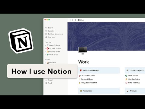 How I use Notion as a Product Marketing Manager in SaaS