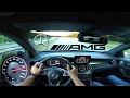 Capture de la vidéo 510Hp Mercedes Glc 63 Amg 255 Km/H Autobahn Pov
