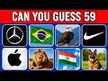 Can You Guess 59 Items? | Ultimate Mixed Quiz Challenge 🌍📱⭐🦁