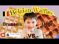 Belgian Waffles | Brussels vs Liege Waffles Review | Best in Brussels | Ep.3 | Enzo TVidz