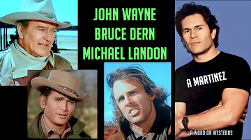 What I learned from Bruce Dern! John Wayne! Michael Landon! THE COWBOYS & BONANZA with A Martinez!