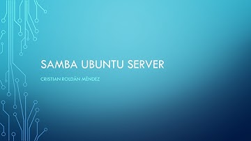 Samba Ubuntu Server