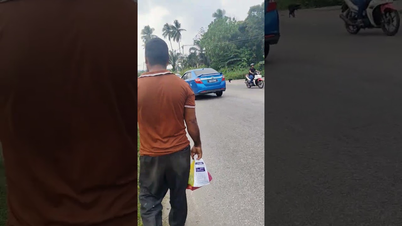 Today walk in a Malaysia street