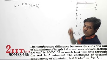 Heat Transfer Q3 Class 11 Nootan Physics Numericals