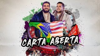 Carta aberta - Henrique e Juliano (MÚSICA NOVA 2023) LETRA COMPLETA