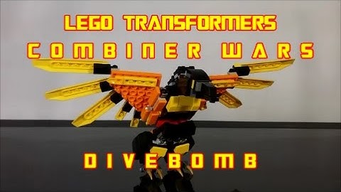 Lego Transformers Combiner Wars Predaking Divebomb By BX Brix