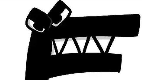 The New Villain F from Alphabet lore|stick nodes animation