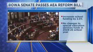 Iowa Senate Passes AEA Reform Bill