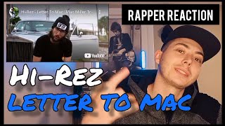 Hi-Rez - Letter To Mac (Mac Miller Tribute) [Rapper Reaction]