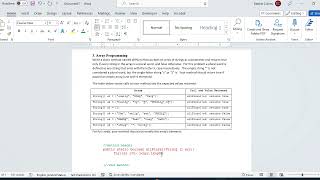 CS 121 Final Review - Array Processing