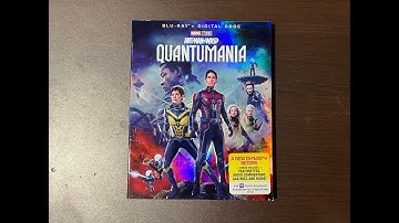 Ant-Man and the Wasp Quantumania Blu Ray Unboxing