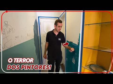 Vídeo: Você pode pintar com giz com esmalte crepitante?