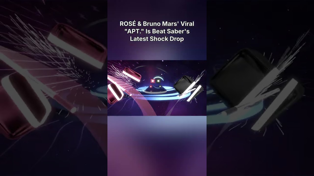 ROSÉ & Bruno Mars’ Viral “APT.” Is Beat Saber’s Latest  Shock Drop