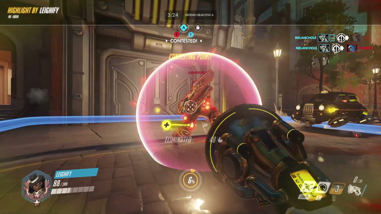 Lucio - Getting some decent shots in