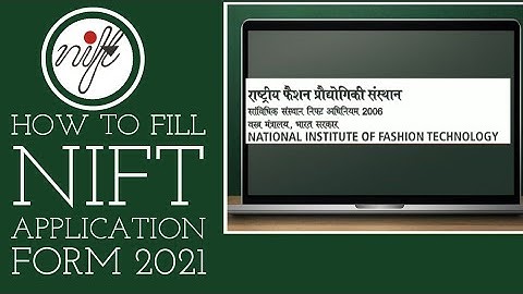 How to Fill Nift 2020-2021 Application Form || Process of Registration