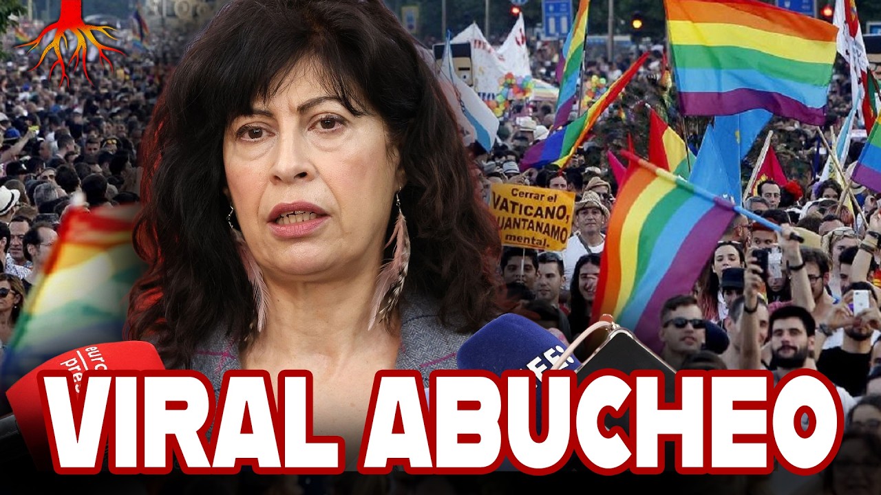 ABUCHEAN a la ministra de Igualdad en el ORGULLO LGTBI de Madrid 🚨