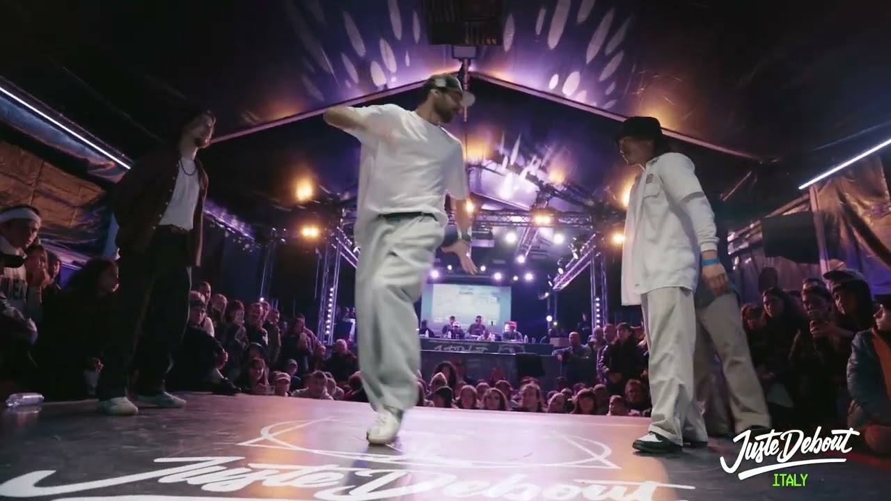 JUSTE DEBOUT ITALY 2025 - SEMI FINAL POPPING (ANDRO & NIO BOOGIE; SHORTY & NEJY )