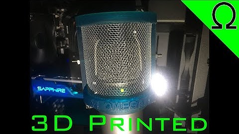 DIY Pop Filter - 3D Printed