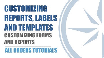 Customizing Forms  - QuickBooks Inventory - All Orders by NumberCruncher