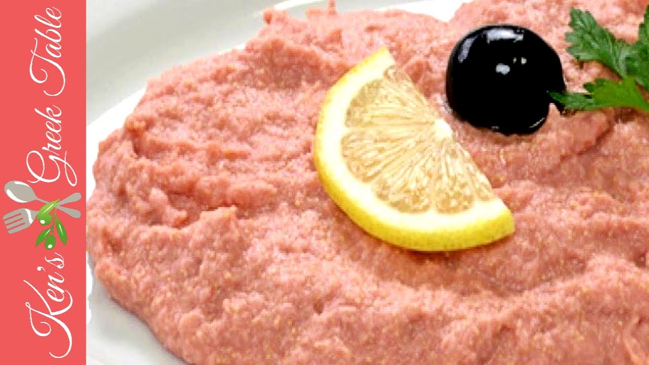 Taramasalata How To Make Taramosalata Youtube