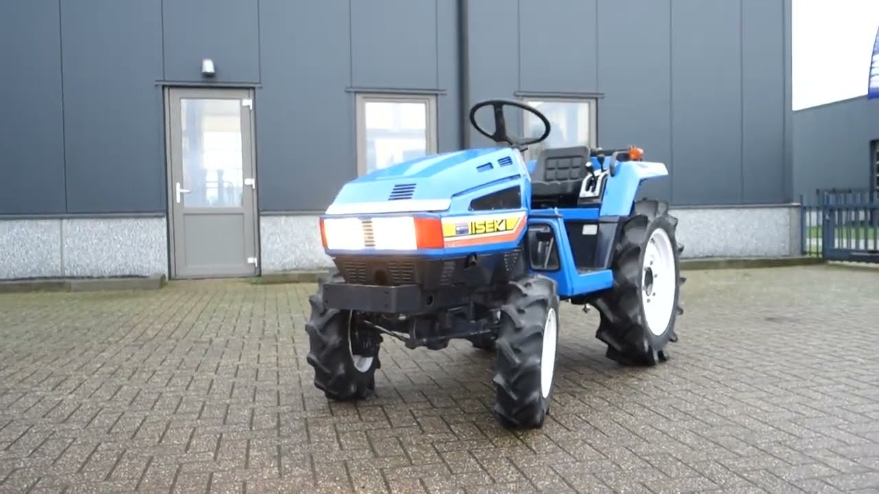 Iseki Landhope TU165 4wd / 0871 Draaiuren / Zijschakeling - YouTube