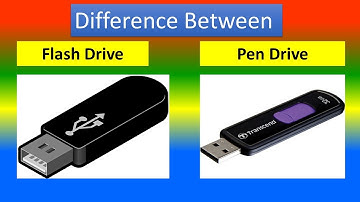 Difference between Flash drive and Pen drive