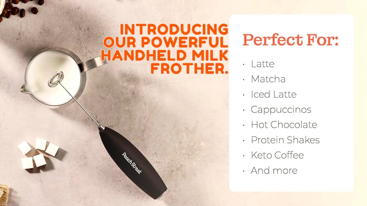 Most Powerful Handheld Milk Frother
