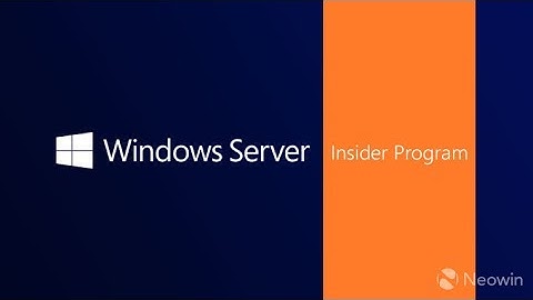 Install Windows Server Insider Preview Build 16237