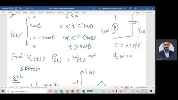 Electric circuits Lec 19 Energy storage elements part 3