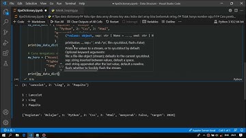 Belajar Ngoding: Tipe Data Dictionary Pada Python
