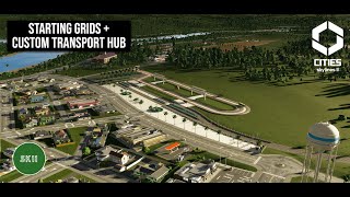 Starting Road Layouts and Custom Transport Hubs in Cities Skylines 2 | Dewy del Mar #1
